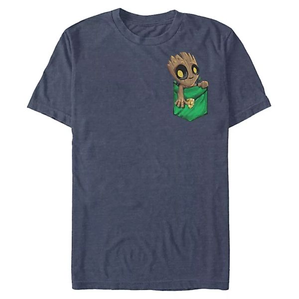 Marvel - Guardians of the Galaxy - Groot Cutie Pocket - Männer T-Shirt günstig online kaufen