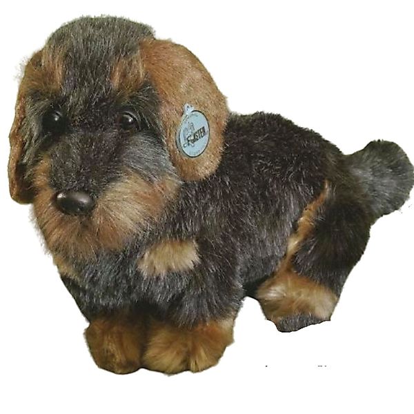 Förster Stofftiere Kuscheltier Plüschtier Rauhaardackel sitzend günstig online kaufen