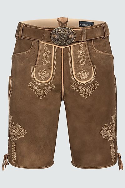 Lederhose Lean mit Gürtel günstig online kaufen