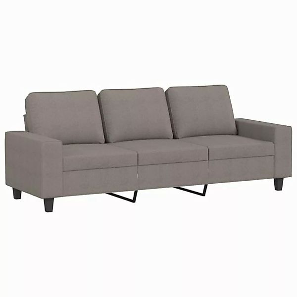 vidaXL Sofa, 3-Sitzer-Sofa Weinrot 180 cm Stoff günstig online kaufen