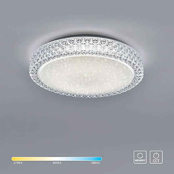 JUST LIGHT Deckenleuchte »FRIDA«, 1 flammig, Leuchtmittel LED-Board   LED f günstig online kaufen
