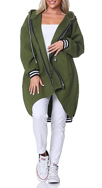 simaranda Kapuzennickijacke Damen Sweatjacke 5410 38-44 günstig online kaufen