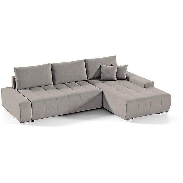 Beautysofa Ecksofa DRACO mit Schlaffunktion und günstig online kaufen