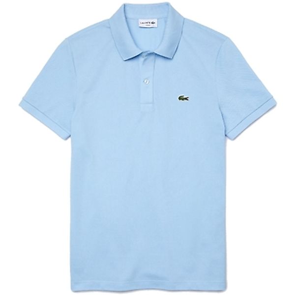 Lacoste Pique Polohemd Hellblau - Größe S günstig online kaufen