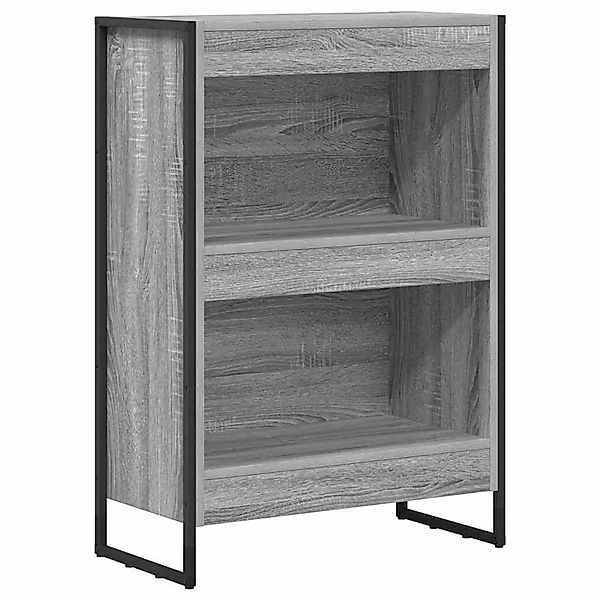 vidaXL Bücherregal Graues Sonoma 80 x 30 x 155 cm Holzwerkstoff 886387 günstig online kaufen