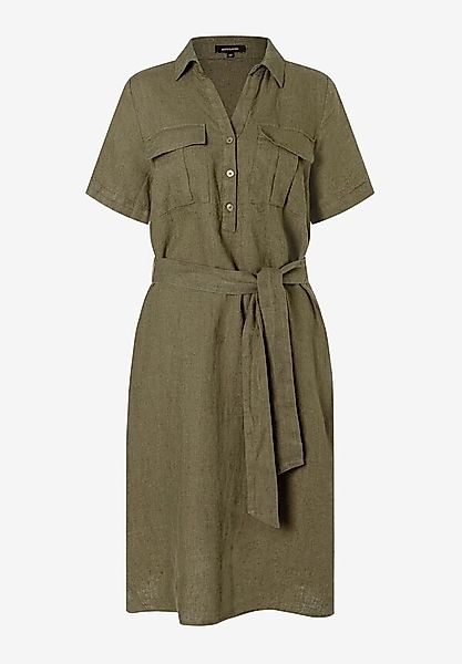 Leinenkleid, tundra olive, Sommer-Kollektion günstig online kaufen