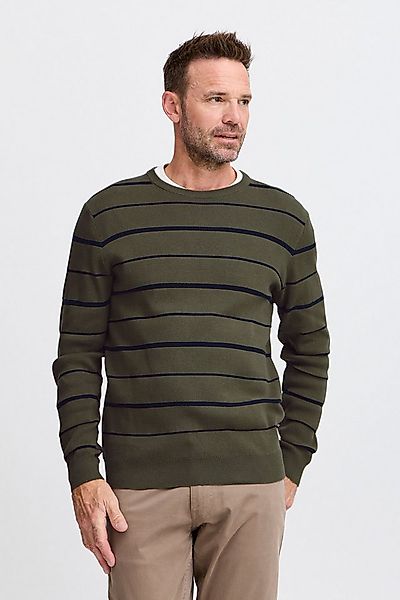 FQ1924 Strickpullover FQKYLE reversed strip crewneck neck Modischer Langarm günstig online kaufen