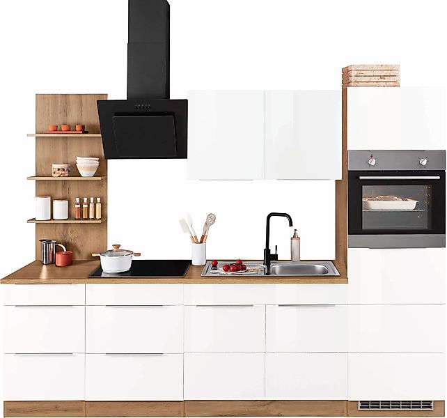 KOCHSTATION Küchenzeile »KS-Brindisi Breite 270 cm«, wahlweise mit E-Geräte günstig online kaufen