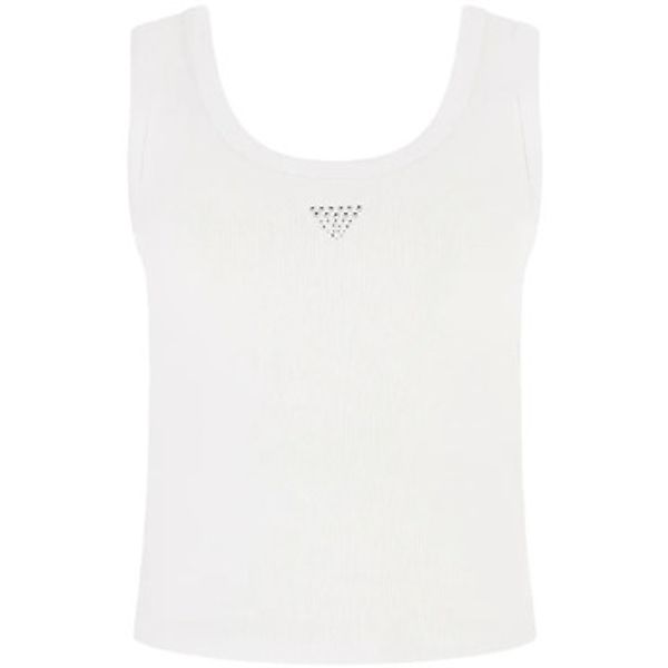 Guess  Tank Top SL TRIANGLE BLING RIB TANK W3YP68 KA0H1 günstig online kaufen