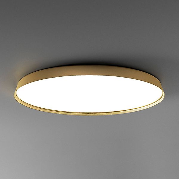 Luceplan Compendium Plate LED-Deckenlampe, messing günstig online kaufen