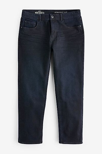 Next Straight-Jeans Straight-Fit Stretch-Jeans mit Gürtel (1-tlg) günstig online kaufen