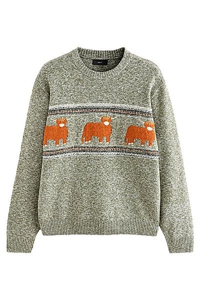 Next Strickpullover Pullover, Familienkollektion, Hochlandrind Hamish (1-tl günstig online kaufen