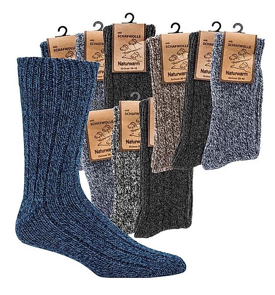 TippTexx 24 Norwegersocken 3 Paar Norwegersocken in 3 Farbsortierungen, dic günstig online kaufen