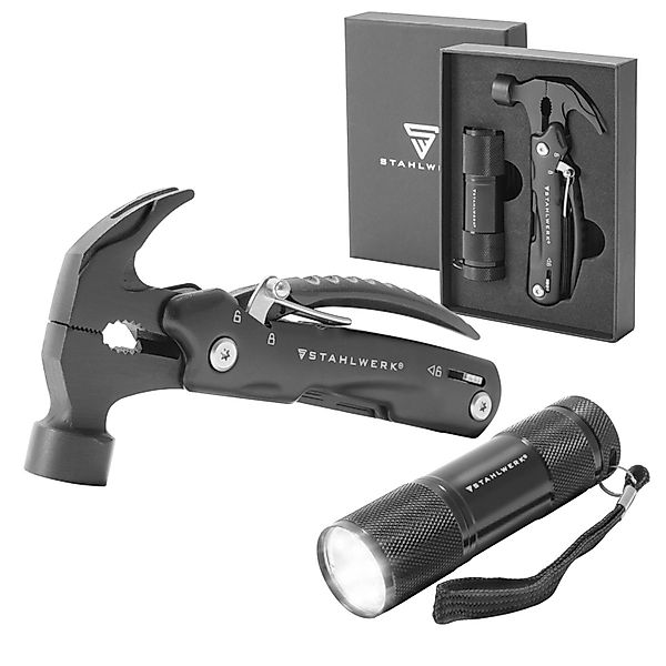 STAHLWERK Multitool Multitool, 12 Werkzeuge, Multifunktionswerkzeug, (Packu günstig online kaufen