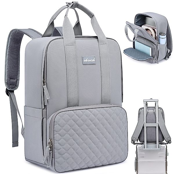 OKWISH Laptoprucksack Rucksäcke Schulrucksack Reiserucksack (Großzügiger günstig online kaufen