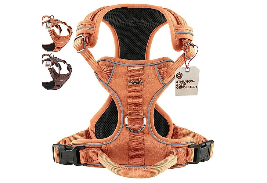 Freudentier Hunde-Geschirr Hundegeschirr mit atmungsaktiver Polsterung, per günstig online kaufen