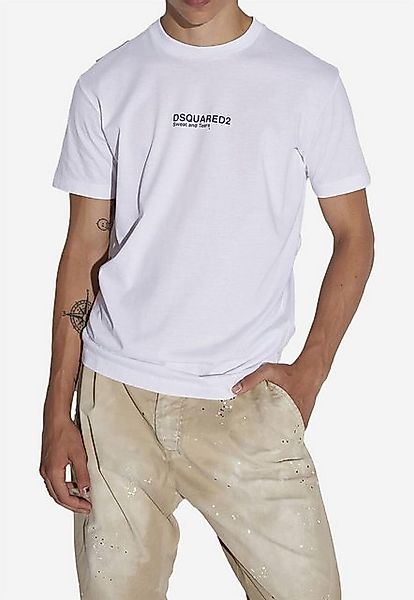 Dsquared2 Print-Shirt Mini Logo Cool T-Shirt White XL günstig online kaufen