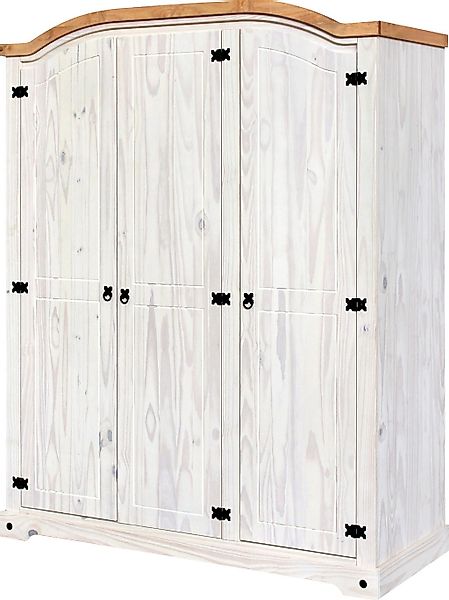 Möbilia Kleiderschrank Ziergriffe und Scharniere aus Metall günstig online kaufen