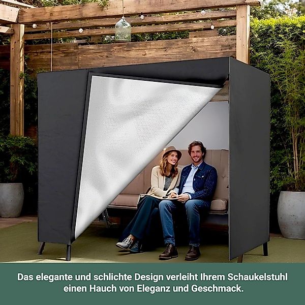 BlingBin Gartenmöbel-Schutzhülle Hollywoodschaukel 3 Sitzer Abdeckplane günstig online kaufen