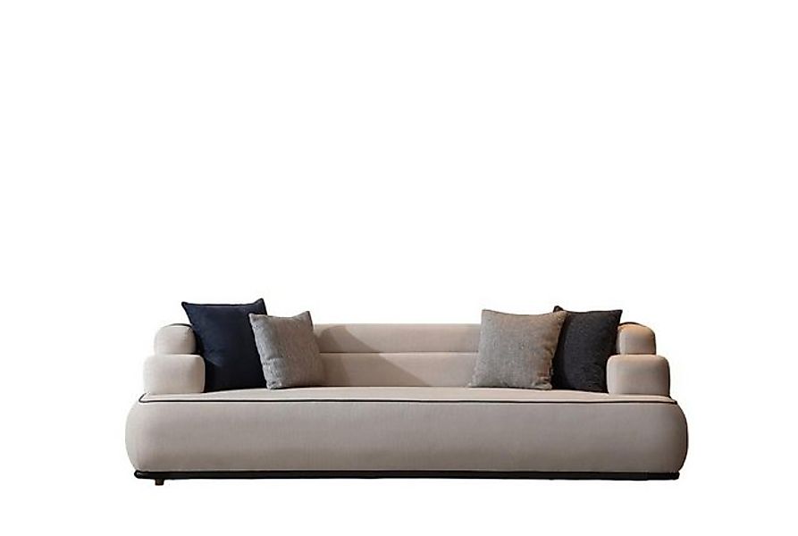 JVmoebel Sofa Dreisitzer Polstermöbel Couch Couchen Sitzpolster 255cm Wohnl günstig online kaufen