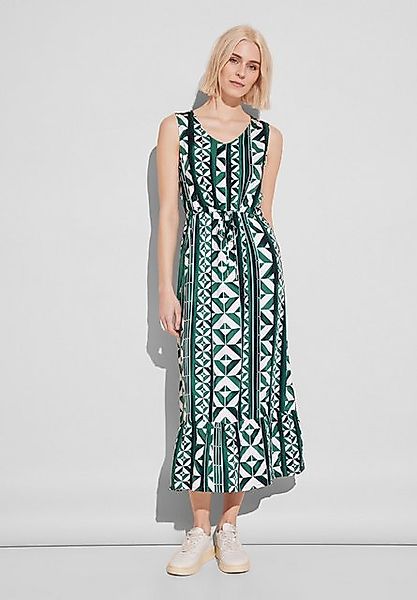 STREET ONE Maxikleid, mit Tunnelzug an der Taille günstig online kaufen