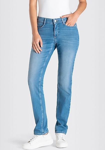 MAC Bequeme Jeans MAC Straight Fit Jeans in Simple Blue Washed (1-tlg) Five günstig online kaufen