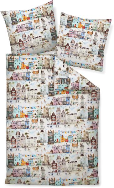 Janine Bettwäsche "Mako-Satin 42139 09" mit Reissverschluss günstig online kaufen