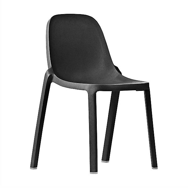 EMECO - Broom Chair Stuhl - dunkelgrau/BxHxT 48x83x50cm günstig online kaufen