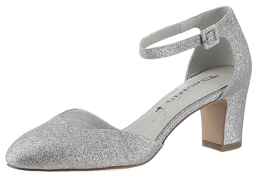 Tamaris Spangenpumps, Abendschuh, Festtagsschuh, Brautschuh, Trichterabsatz günstig online kaufen