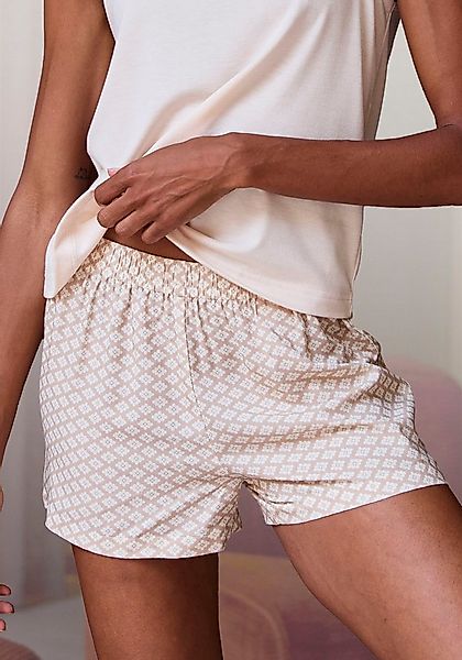 LASCANA Pyjamashorts (1-teilig) mit edlem Allover-Muster günstig online kaufen