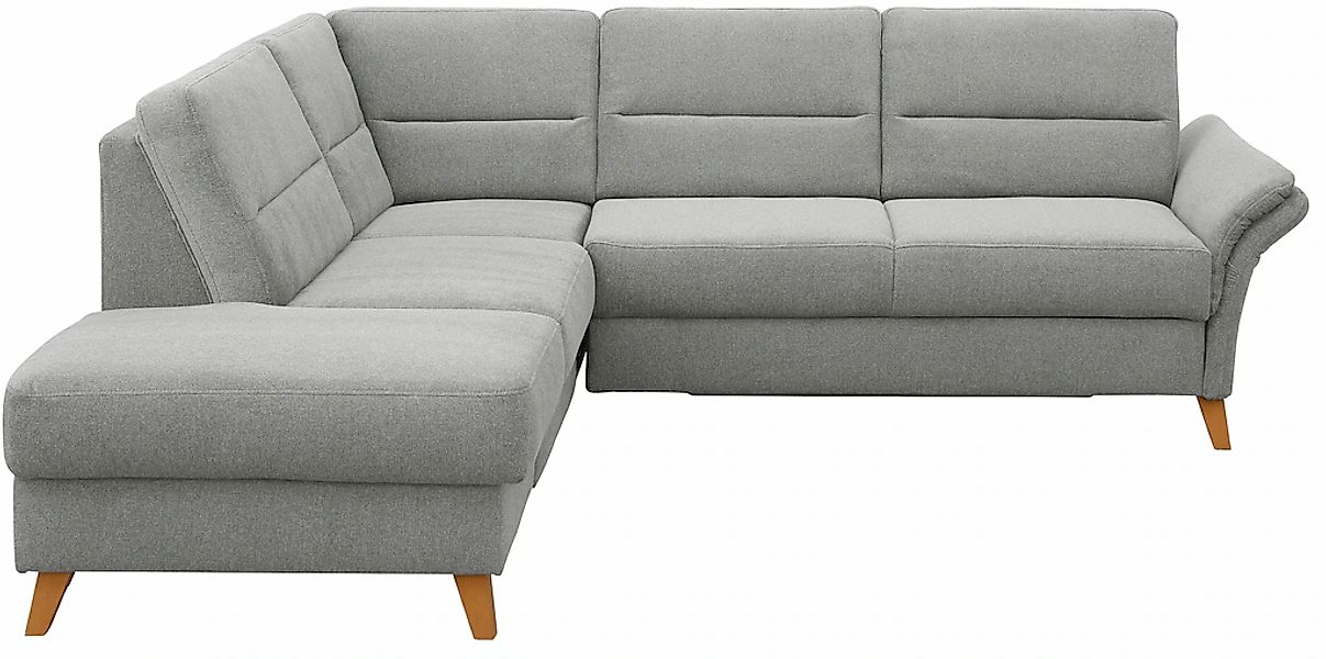Home affaire Ecksofa »Westerland L-Form«, Federkern-Polsterung, wahlweise m günstig online kaufen