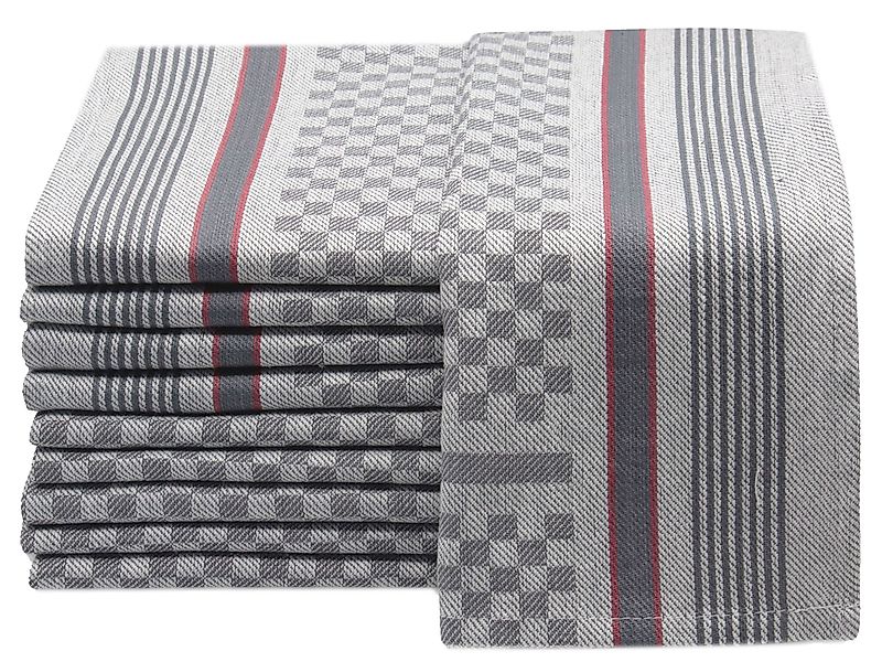 ZOLLNER Geschirrtuch, (Spar-Set, 10-tlg), 45 x günstig online kaufen