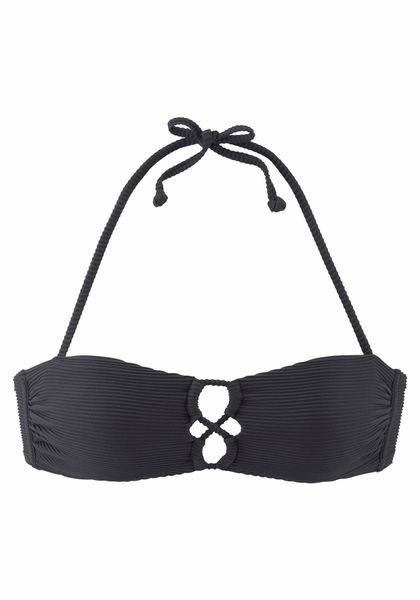 Sunseeker Bandeau-Bikini-Top Fancy, mit modischer Zierschnürung günstig online kaufen