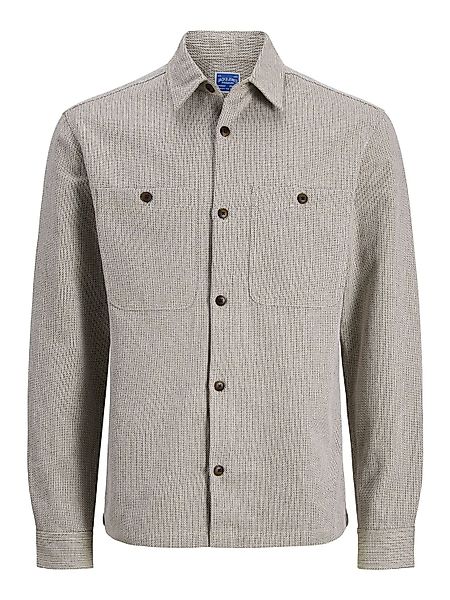 Jack & Jones Herren Freizeit Hemd JPRBLURAYLE LINEN BL. SOLID LS Regular Fi günstig online kaufen
