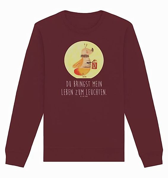 Mr. & Mrs. Panda Longpullover Glühwürmchen Größe S - Burgundy - Geschenk, U günstig online kaufen