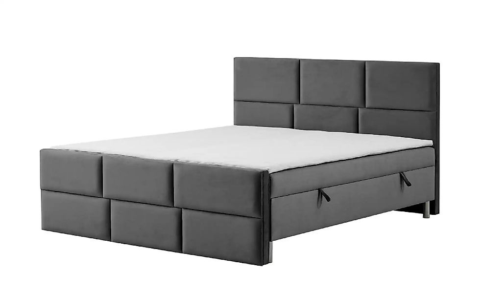 Boxbett mit Bettkasten Adria ¦ grau ¦ Maße (cm): B: 160 H: 110 Betten > Pol günstig online kaufen