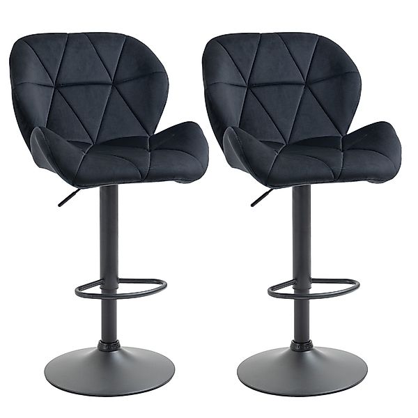 HOMCOM Barhocker Barhocker 2-er Set, Verstellbare günstig online kaufen