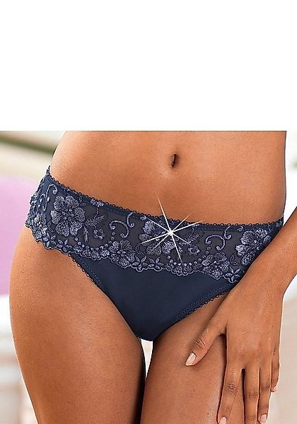 LASCANA Bikinislip Wanda mit Stickerei Spitze in floraler Optik günstig online kaufen