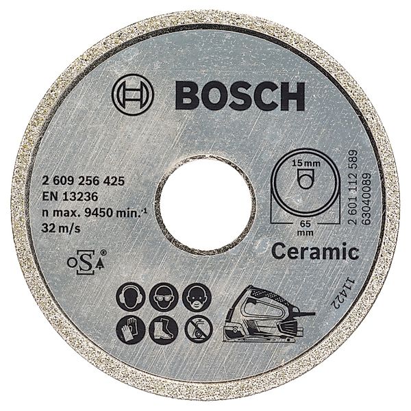 Bosch Diamanttrennscheibe Standard 65 mm x 15 mm x 1,9 mm günstig online kaufen