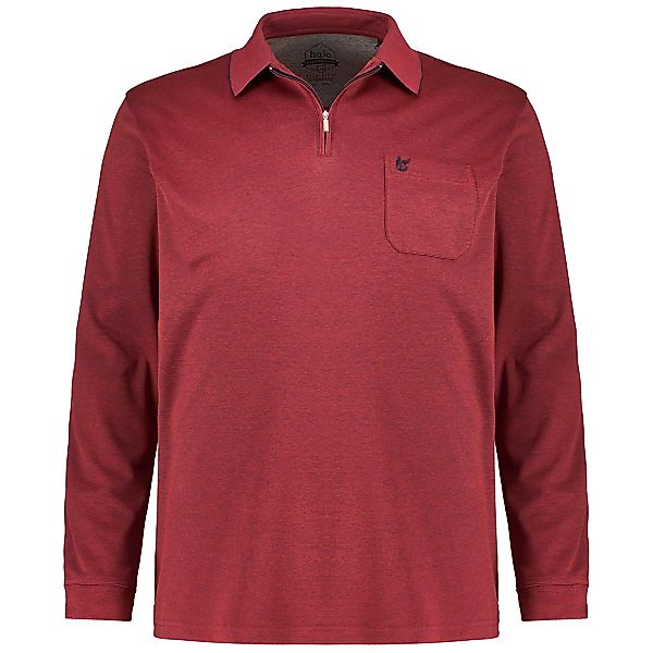 Hajo Poloshirt aus Baumwollmischung Farbe rot Größe: 3XL günstig online kaufen