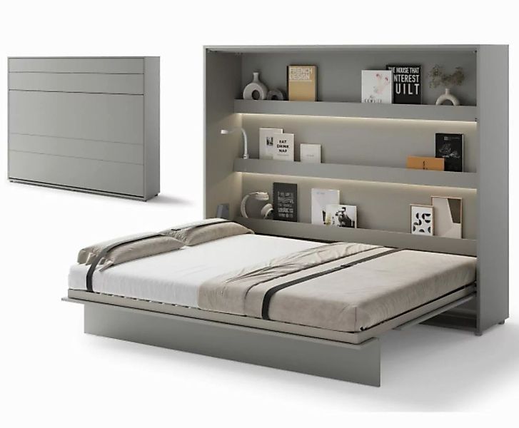 Compleo Schrankbett Horizontal Wandklappbett Lenart Bed günstig online kaufen