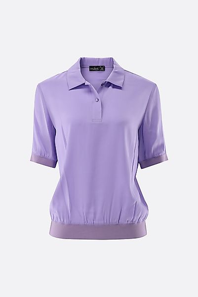 Poloshirt aus Seidensatin günstig online kaufen