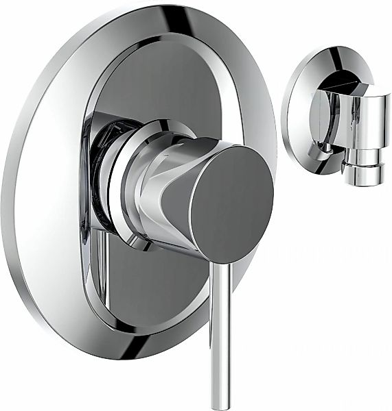 Schütte Duscharmatur "SYLT" Unterputzmontage, mit auswechselbarer 40 mm Ker günstig online kaufen