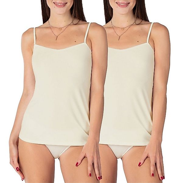 Bellivalini Unterhemd Damen Spaghettitop BLV50-218 aus Viskose günstig online kaufen