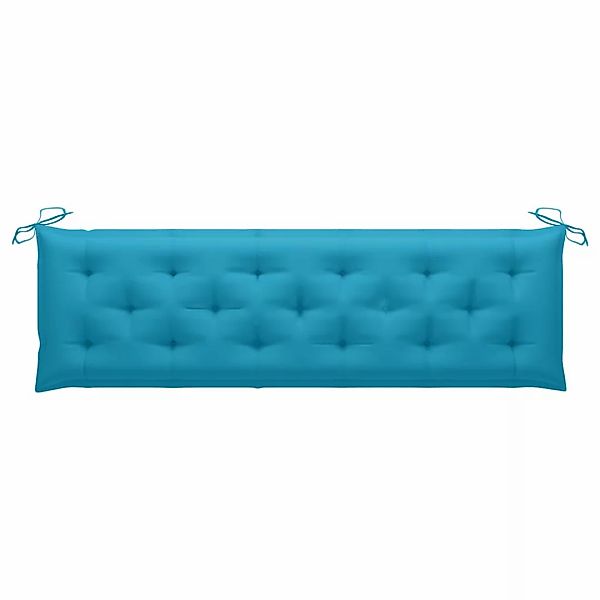 Gartenbank-auflage Blau 180x50x7 Cm Stoff günstig online kaufen