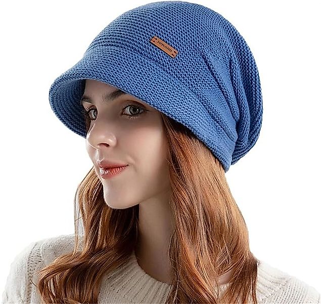 XDeer Mütze & Schal Damen Wollmütze Winter Mütze Warme Strickmütze Frauen 5 günstig online kaufen