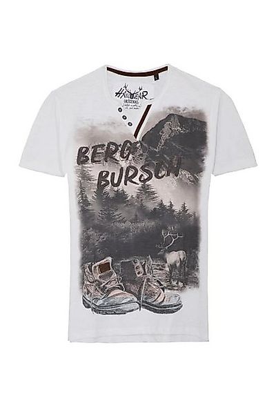 Hangowear T-Shirt Herren T-Shirt Freeman - weiß günstig online kaufen