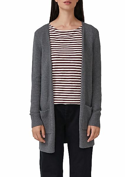 s.Oliver Strickjacke mit aufgesetzten Taschen günstig online kaufen