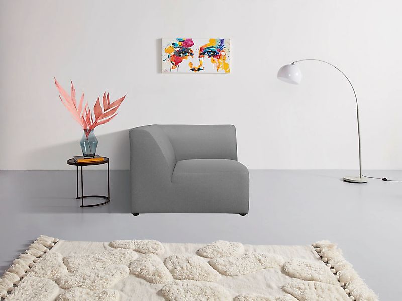 INOSIGN Sofa-Eckelement "Koa, Sofamodul, passend zur Serie KOA", in Webstof günstig online kaufen