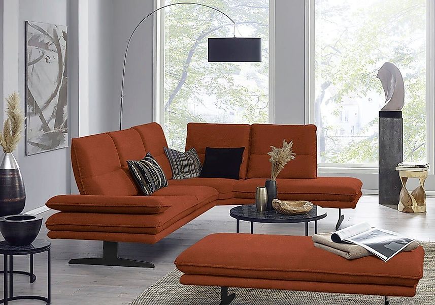 W.SCHILLIG Ecksofa broadway, Designsofa, toller Sitzkomfort, günstig online kaufen